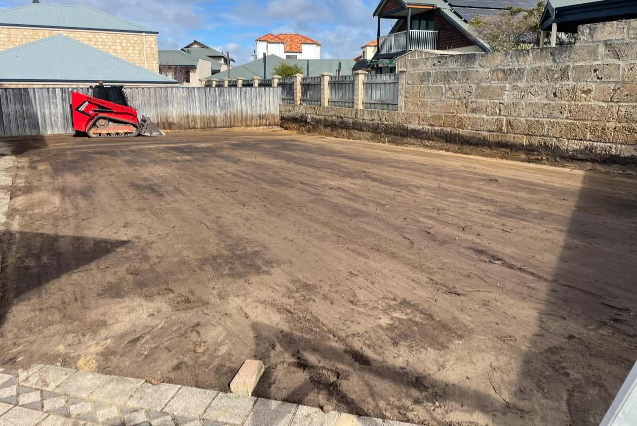 House Pad Levelled, Coastal Block