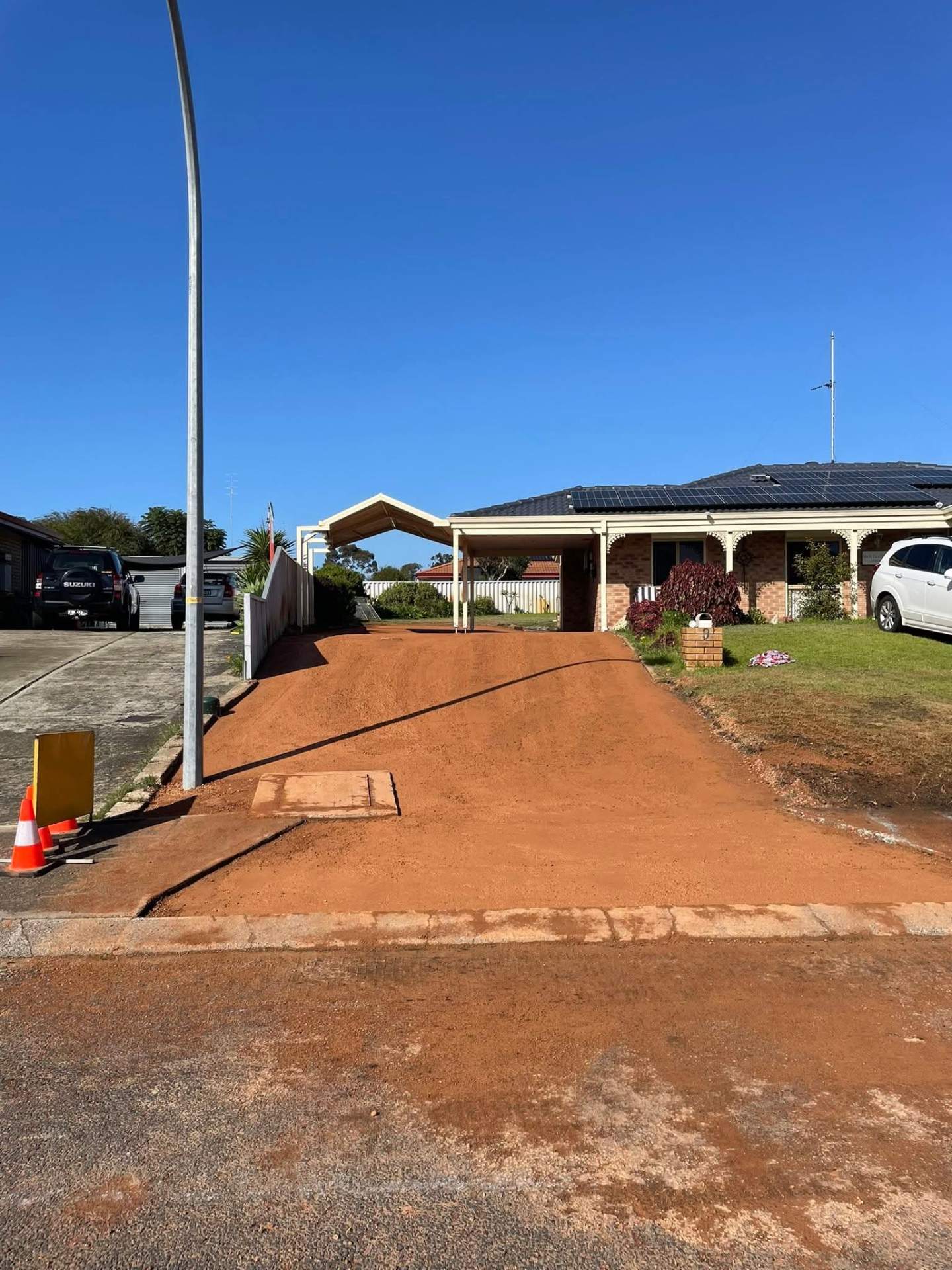 Residential Driveway Prep